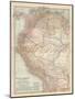 Plate 122. Map of South America-Encyclopaedia Britannica-Mounted Art Print