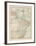 Plate 123. Map of South America-Encyclopaedia Britannica-Framed Art Print