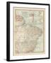 Plate 123. Map of South America-Encyclopaedia Britannica-Framed Art Print