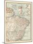 Plate 123. Map of South America-Encyclopaedia Britannica-Mounted Art Print