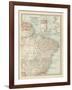 Plate 123. Map of South America-Encyclopaedia Britannica-Framed Art Print