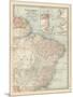 Plate 123. Map of South America-Encyclopaedia Britannica-Mounted Art Print