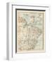 Plate 123. Map of South America-Encyclopaedia Britannica-Framed Art Print