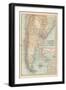 Plate 124. Map of South America-Encyclopaedia Britannica-Framed Art Print