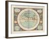 Plate 13 from Harmonia Macrocosmica by Andreas Cellarius-null-Framed Giclee Print