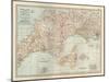 Plate 13. Map of England-Encyclopaedia Britannica-Mounted Art Print