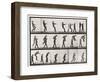 Plate 169. Jumping; over Boy's Back (Leap-Frog), 1885 (Collotype on Paper)-Eadweard Muybridge-Framed Giclee Print