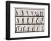 Plate 169. Jumping; over Boy's Back (Leap-Frog), 1885 (Collotype on Paper)-Eadweard Muybridge-Framed Giclee Print