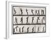 Plate 169. Jumping; over Boy's Back (Leap-Frog), 1885 (Collotype on Paper)-Eadweard Muybridge-Framed Giclee Print