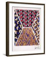 Plate 17, from 'Inspirations', Published Paris, 1930S (Colour Litho)-Gandy-Framed Giclee Print