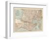 Plate 18. Map of France-Encyclopaedia Britannica-Framed Art Print