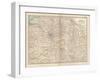 Plate 19. Map of France-Encyclopaedia Britannica-Framed Art Print