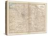 Plate 19. Map of France-Encyclopaedia Britannica-Stretched Canvas