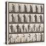 Plate 197. Dancing Waltz, Two Models, 1885 (Collotype on Paper)-Eadweard Muybridge-Stretched Canvas