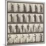 Plate 197. Dancing Waltz, Two Models, 1885 (Collotype on Paper)-Eadweard Muybridge-Mounted Giclee Print