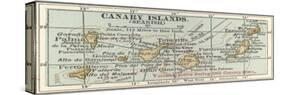 Plate 20. Inset Map of the Canary Islands (Spanish). Palma-Encyclopaedia Britannica-Stretched Canvas