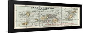 Plate 20. Inset Map of the Canary Islands (Spanish). Palma-Encyclopaedia Britannica-Framed Art Print
