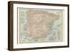 Plate 20. Map of Spain-Encyclopaedia Britannica-Framed Art Print