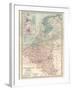 Plate 21. Map of the Netherlands (Holland)-Encyclopaedia Britannica-Framed Art Print