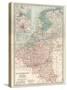 Plate 21. Map of the Netherlands (Holland)-Encyclopaedia Britannica-Stretched Canvas