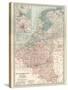 Plate 21. Map of the Netherlands (Holland)-Encyclopaedia Britannica-Stretched Canvas