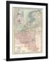 Plate 21. Map of the Netherlands (Holland)-Encyclopaedia Britannica-Framed Art Print