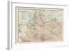 Plate 22. Map of the German Empire-Encyclopaedia Britannica-Framed Art Print