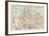 Plate 22. Map of the German Empire-Encyclopaedia Britannica-Framed Art Print