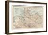 Plate 22. Map of the German Empire-Encyclopaedia Britannica-Framed Art Print