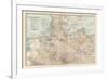 Plate 22. Map of the German Empire-Encyclopaedia Britannica-Framed Premium Giclee Print