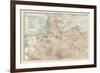 Plate 22. Map of the German Empire-Encyclopaedia Britannica-Framed Premium Giclee Print