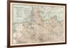 Plate 22. Map of the German Empire-Encyclopaedia Britannica-Framed Art Print