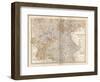 Plate 23. Map of the German Empire-Encyclopaedia Britannica-Framed Art Print