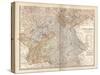 Plate 23. Map of the German Empire-Encyclopaedia Britannica-Stretched Canvas