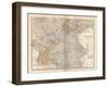 Plate 23. Map of the German Empire-Encyclopaedia Britannica-Framed Art Print