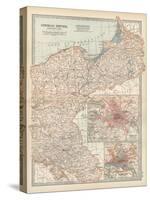 Plate 24. Map of the German Empire-Encyclopaedia Britannica-Stretched Canvas