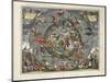 Plate 25 from Harmonia Macrocosmica by Andreas Cellarius-null-Mounted Giclee Print