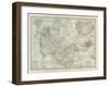 Plate 25. Map of Denmark. Insets of Iceland-Encyclopaedia Britannica-Framed Art Print