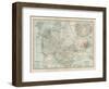 Plate 25. Map of Denmark. Insets of Iceland-Encyclopaedia Britannica-Framed Art Print