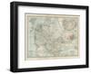 Plate 25. Map of Denmark. Insets of Iceland-Encyclopaedia Britannica-Framed Art Print