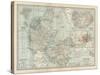 Plate 25. Map of Denmark. Insets of Iceland-Encyclopaedia Britannica-Stretched Canvas