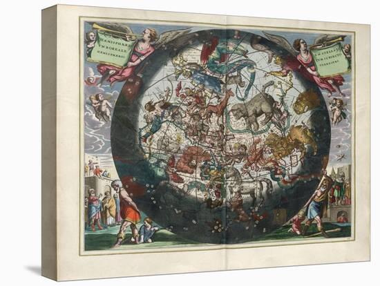 Plate 26 from Harmonia Macrocosmica-Andreas Cellarius-Stretched Canvas