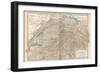 Plate 27. Map of Switzerland-Encyclopaedia Britannica-Framed Art Print