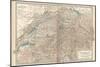 Plate 27. Map of Switzerland-Encyclopaedia Britannica-Mounted Art Print