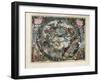 Plate 28 from Harmonia Macrocosmica-Andreas Cellarius-Framed Giclee Print