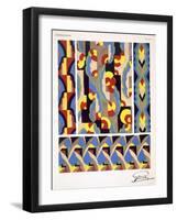 Plate 3, from 'Inspirations', Published Paris, 1930S (Colour Litho)-Gandy-Framed Giclee Print