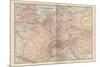 Plate 3. Travel Map of Central Europe-Encyclopaedia Britannica-Mounted Premium Giclee Print