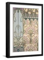 Plate 30 from 'Documents Decoratifs', 1902-Alphonse Mucha-Framed Giclee Print