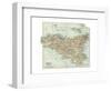 Plate 32. Inset Map of Sicily (Sicilia). Italy-Encyclopaedia Britannica-Framed Premium Giclee Print
