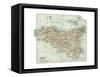 Plate 32. Inset Map of Sicily (Sicilia). Italy-Encyclopaedia Britannica-Framed Stretched Canvas